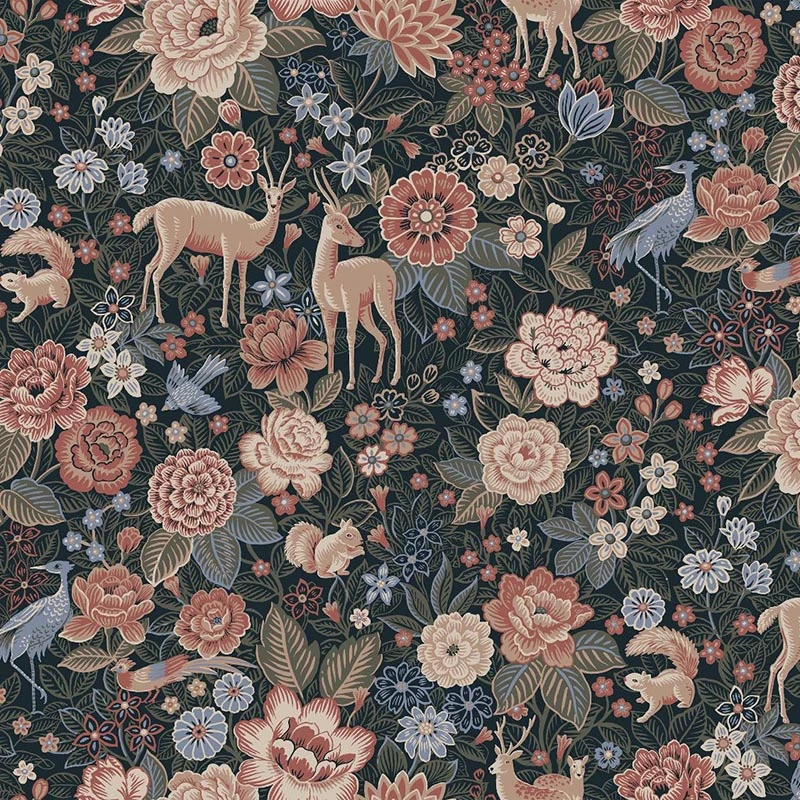 Обои Loymina British Style Forest Deer 3 018