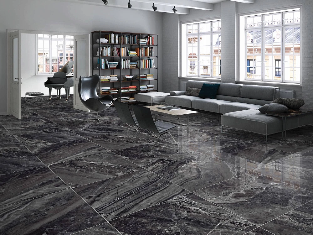 Керамогранит Primavera Titan Black Matt 60x60 см (NR136)