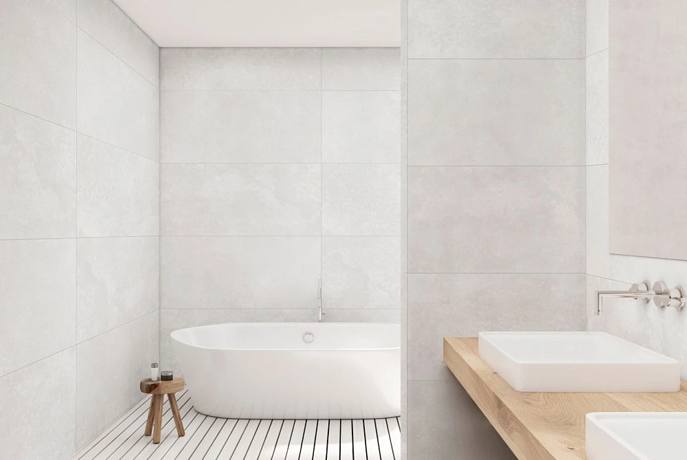 Керамогранит Global Tile Typhoon Серый Карвинг 60x120 см (GT120605301MCR)